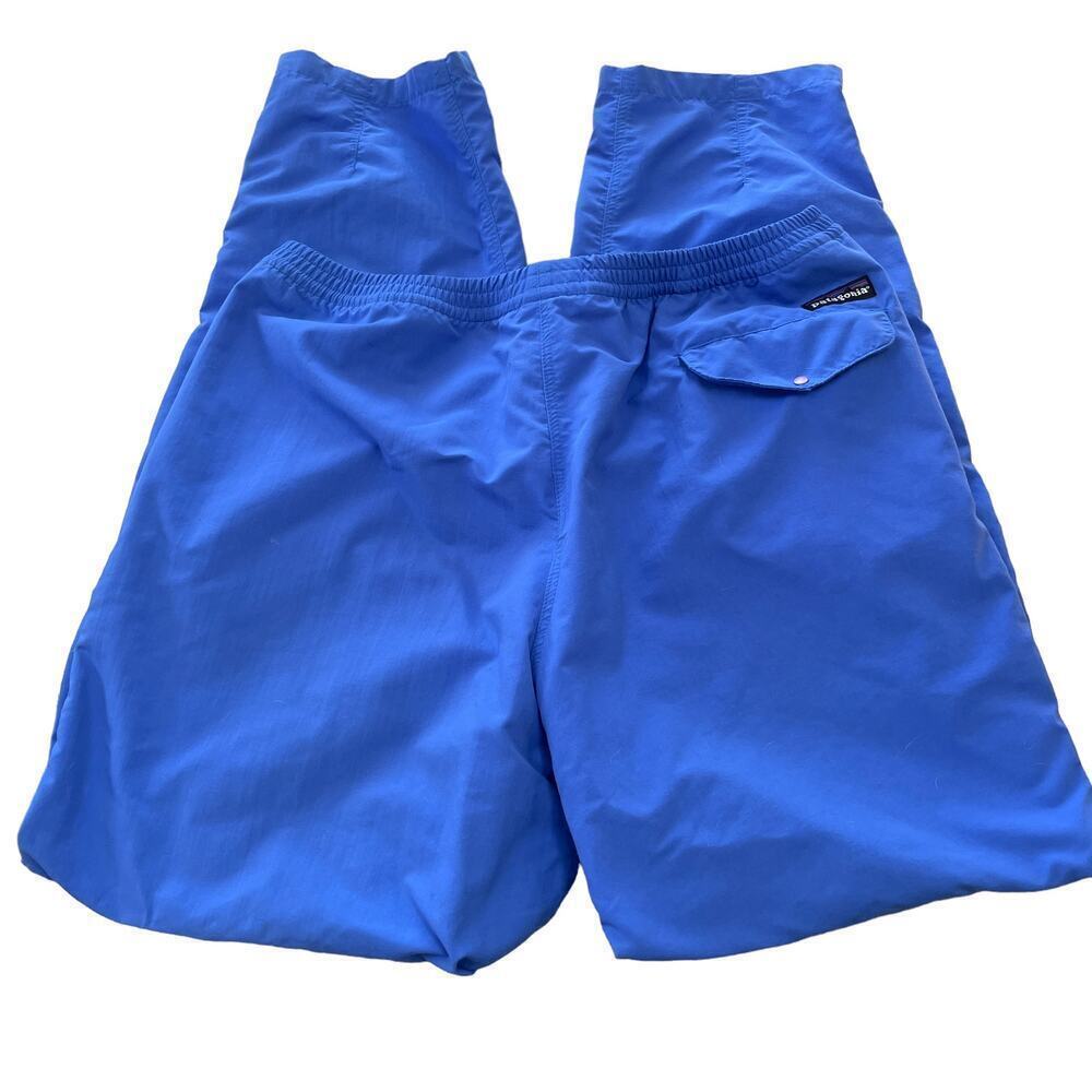 Patagonia Blue Lightweight Drawstring/Elastic Waist Nylon Pants - Medium - Picture 5 of 13